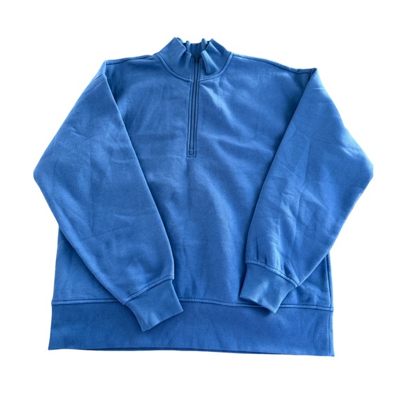 DSG Classic Fleece 1/2 Zip Pullover Sweatshirt Top NWT Size XL - Picture 5 of 7